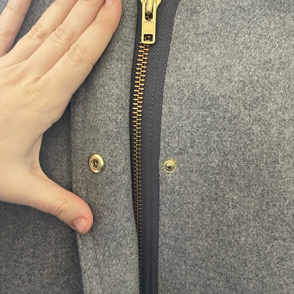Gray J Crew  jacket - Picture 3 of 4
